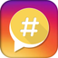 Hashtag : HashtaGram, SnapTag icon