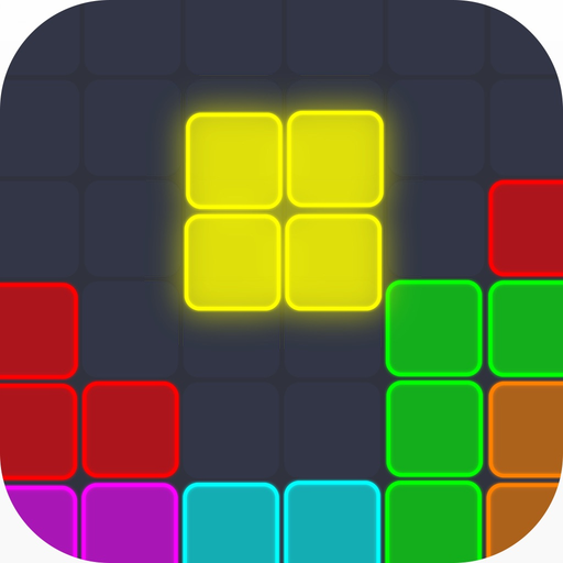 Neon Block Puzzle : Fill Board app icon