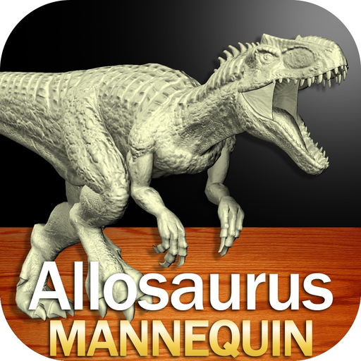 Allosaurus Mannequin app icon
