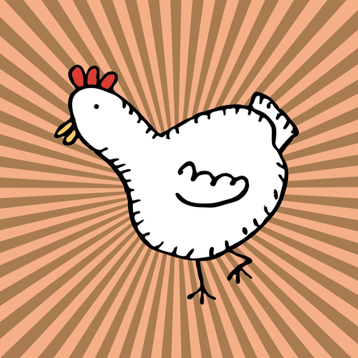 Happy Chickens Stickers app icon