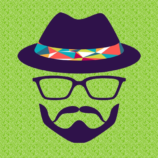 Hipster Stickers Pack! app icon