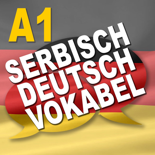 Serbisch Deutsch Vokabeln A1 app icon