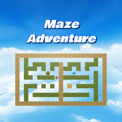 Maze adventure game app icon