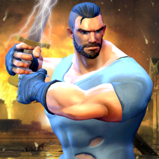 Ninja Street Fighting 3d Games app icon
