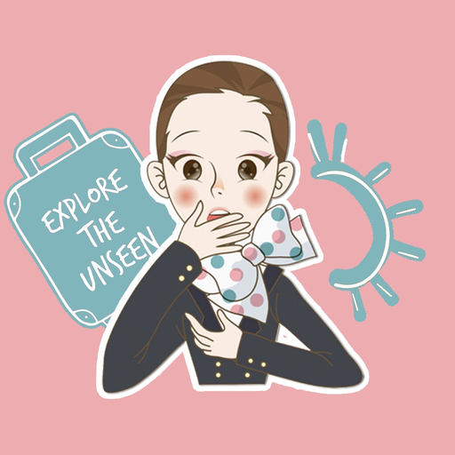 Flight Attendant Crew Stickers app icon
