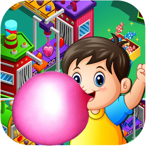 Sweet Candy Bubble Gum Factory app icon