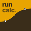 RunCalc: Altitude & Pace icon