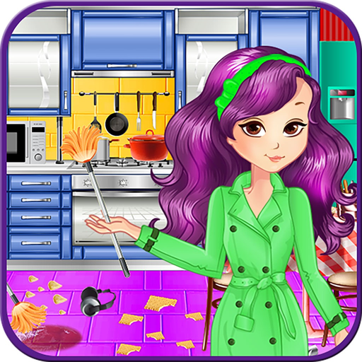 Messy House Cleaning Game app icon