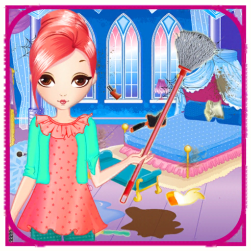 Princess House Cleaning Game app icon