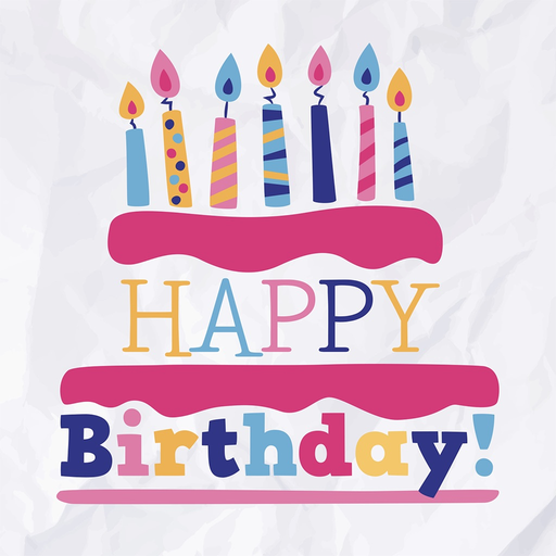 Happy Birthday - Animated app icon