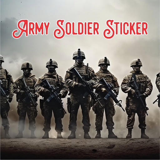 Army Soldiers Emojis app icon