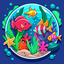 Sea Animals Stickers Pack icon