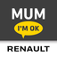 Mum Button by Renault icon