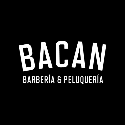 Bacan barbería peluquería app icon