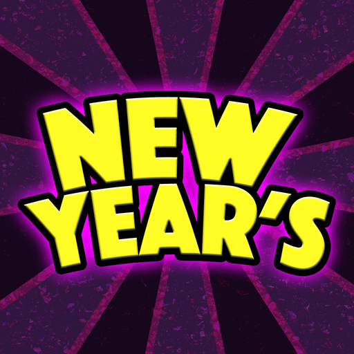 New Year's Fun Stickers app icon