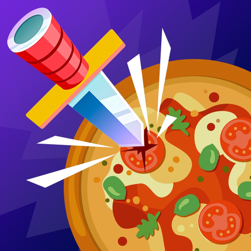 Knife Dash: Hit To Crush Pizza app icon