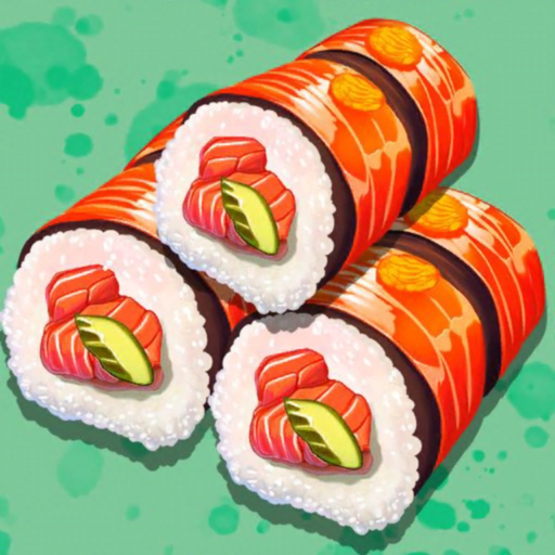 Hippo house party: Sushi roll app icon
