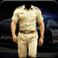 Man Police Photo Suit icon
