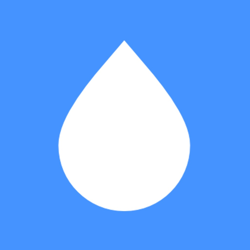 Droplet -Water & Drink tracker app icon