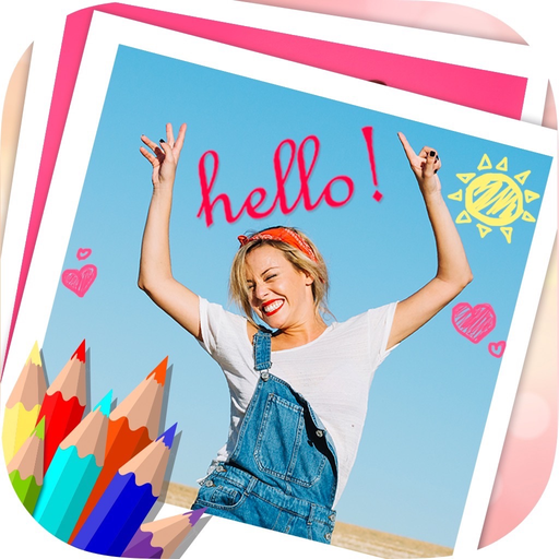 Draw on pictures – canvas app icon