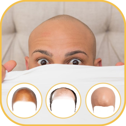 Bald photo Editor app icon