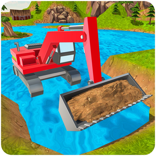 Heavy Crane Excavator 2018 app icon