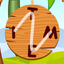 Word Line - Cross and Connect icon