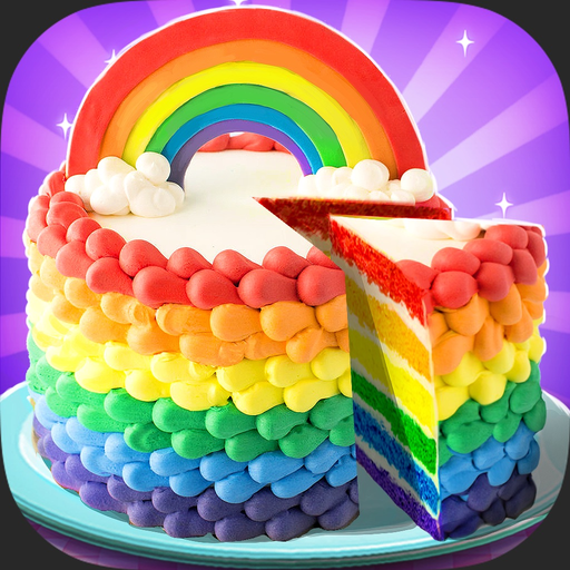 Rainbow Unicorn Cake Maker app icon