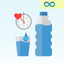 Drink Water Reminder + Tracker icon
