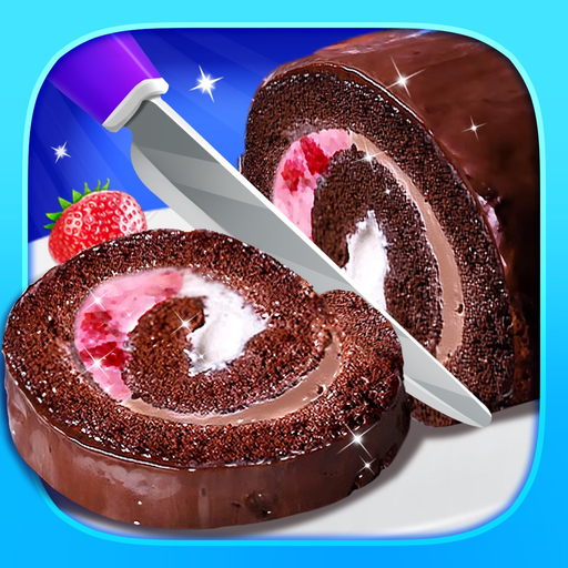 Ice Cream Cake Roll app icon