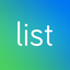 List ◎ icon