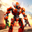 Robot Car War Transform Fight icon