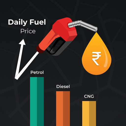 Daily Petrol Diesel CNG Price app icon
