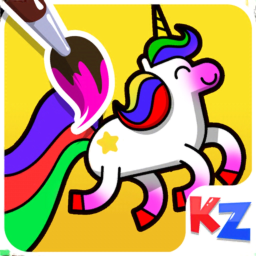 Kidzooly Coloring Pages Book app icon