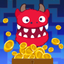 Maze runner. Endless labyrinth icon