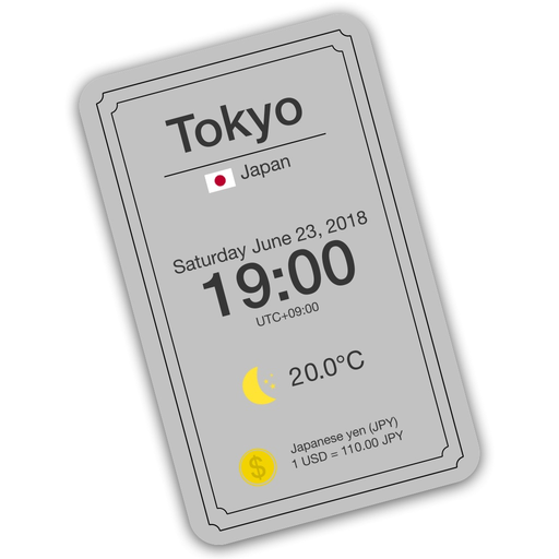 World Cities Clocks app icon
