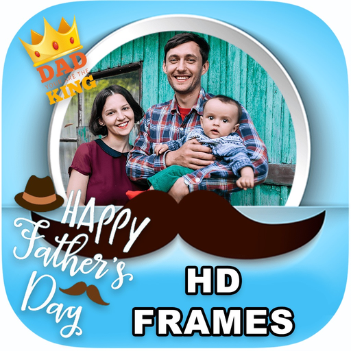 Father's Day Photo Frames 2018 app icon