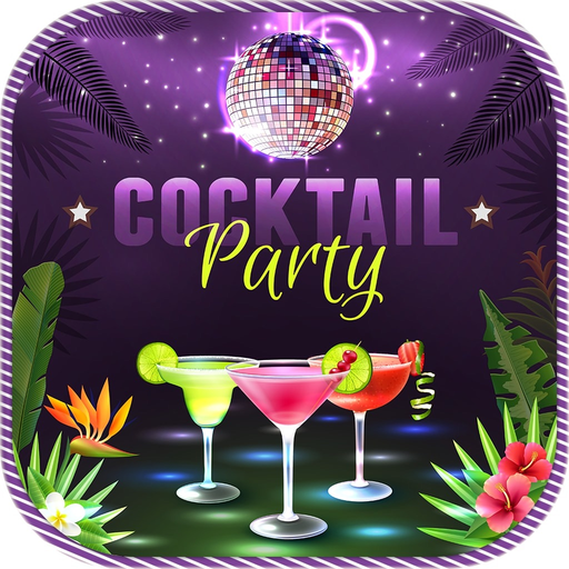 Cocktail Party Invitation Card app icon