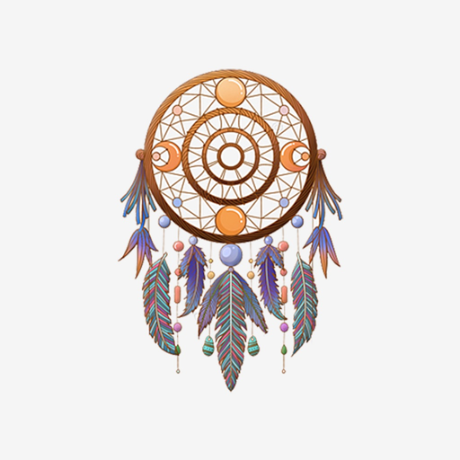 Boho Ornaments Spirit Stickers app icon