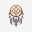 Boho Ornaments Spirit Stickers icon