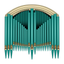 St Just in Roseland Organ icon