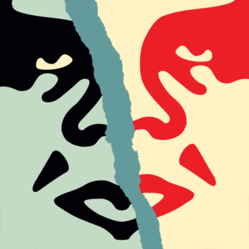 Shepard Fairey AR - Damaged app icon