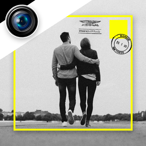 Black and White - Ecard Maker app icon