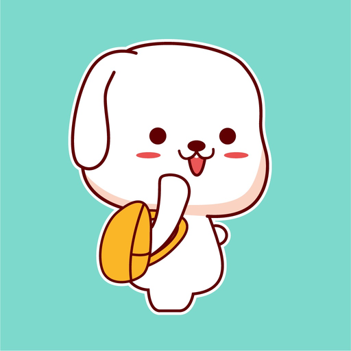 Labrador Dog Animated Stickers app icon