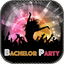 Bachelor Party Invitation Card icon