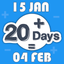 Date + Days Calculator icon