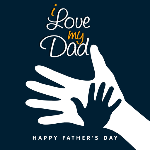 Happy Father's Day Emojis app icon