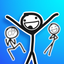 Stick Man Stickers Pack icon