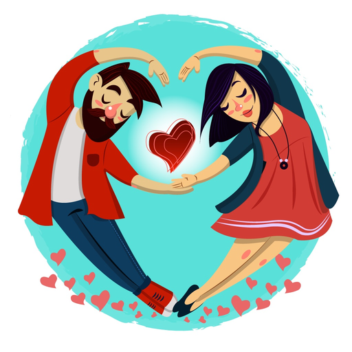 Love Couple Emojis app icon
