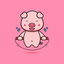 Adorable Piggy Pig Stickers icon